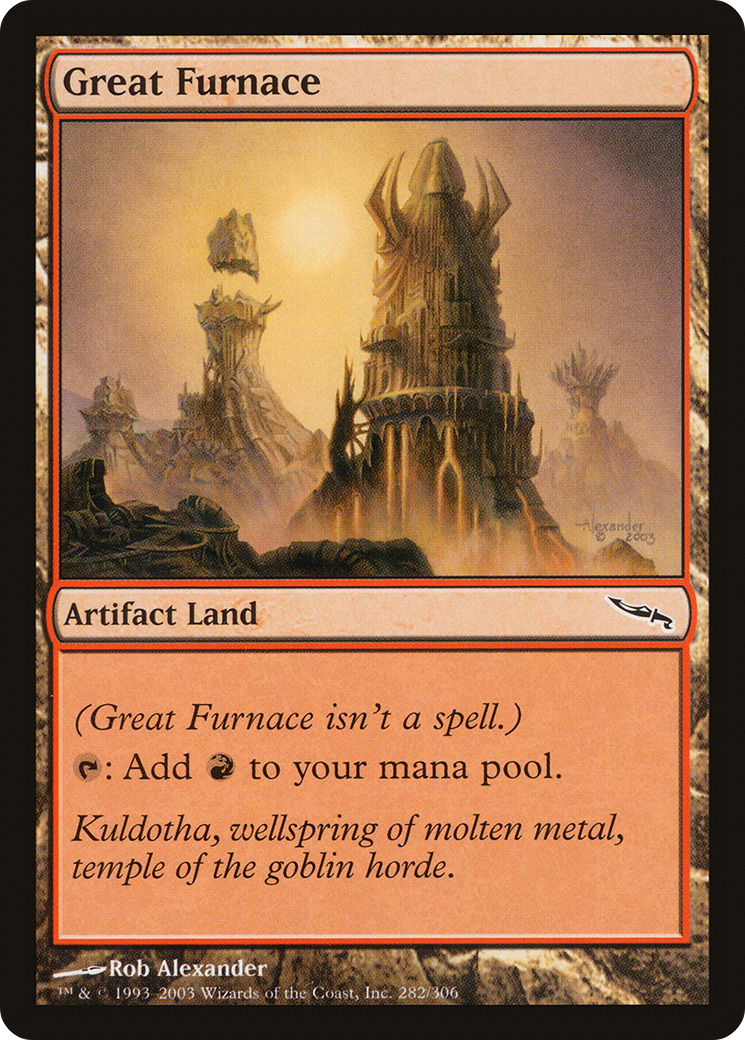 Great Furnace (MRD-282)  - Mirrodin