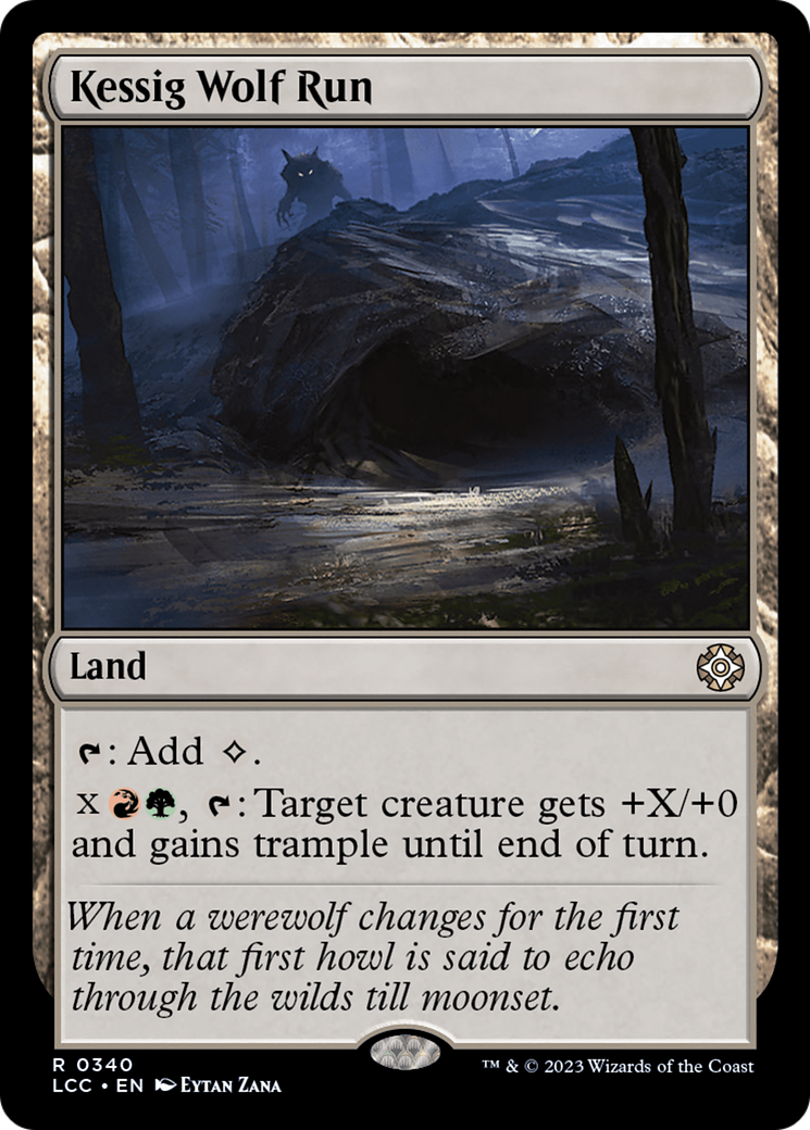 Kessig Wolf Run (LCC-340)  - The Lost Caverns of Ixalan Commander