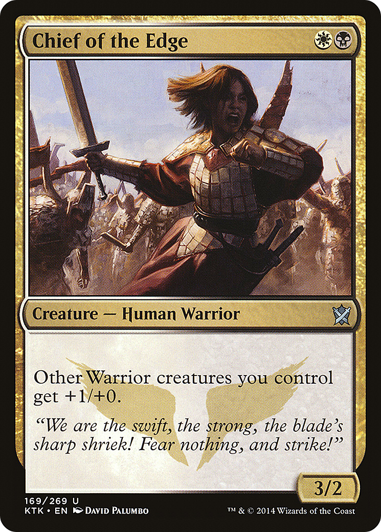 Chief of the Edge (KTK-169)  - Khans of Tarkir