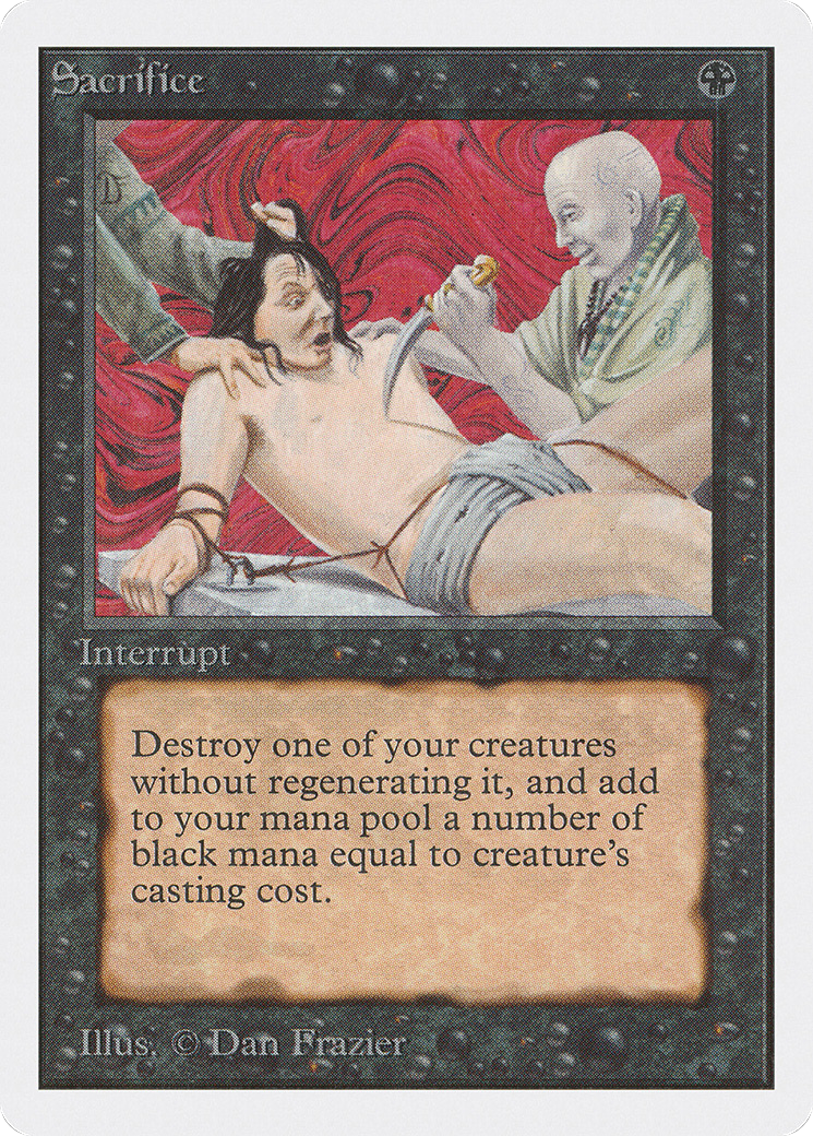 Sacrifice (2ED-)  - Unlimited Edition