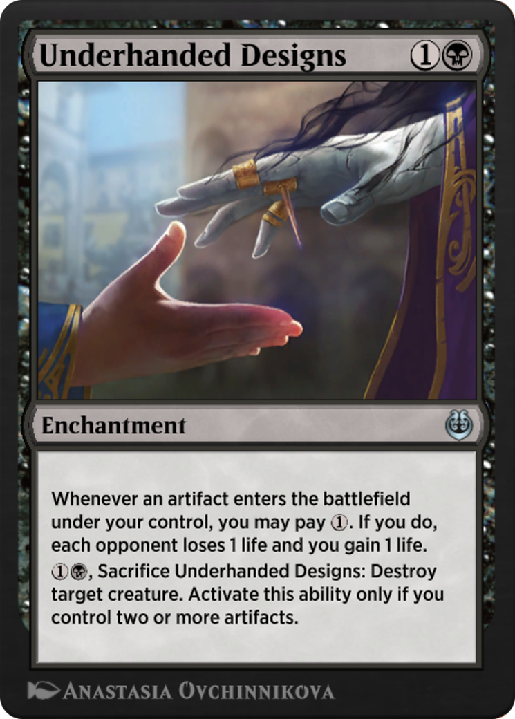 Underhanded Designs (KLR-108)  - Kaladesh Remastered