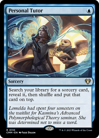 Personal Tutor (CMM-110)  Foil - Commander Masters