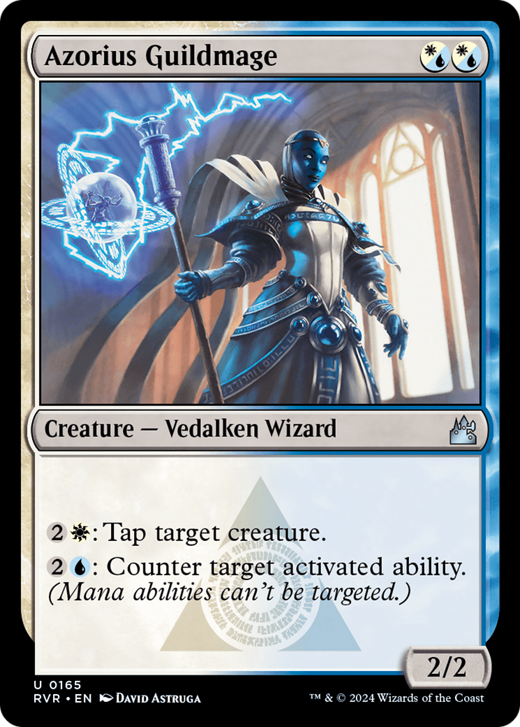 Azorius Guildmage (RVR-165)  Foil - Ravnica Remastered