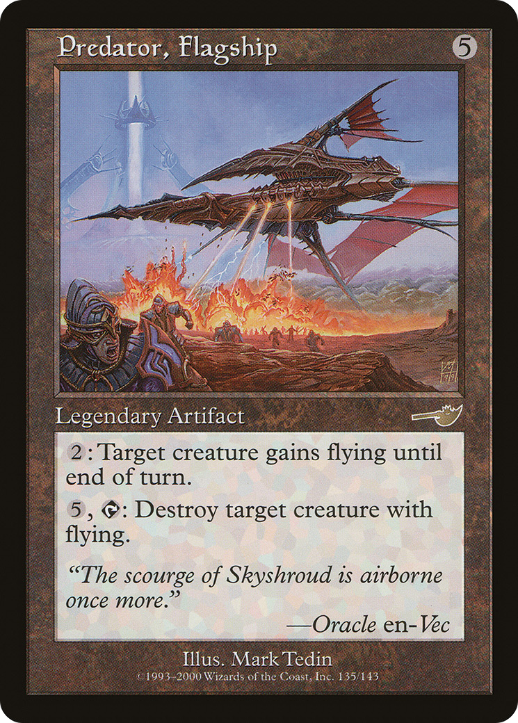 Predator, Flagship (NMS-135)  Foil - Nemesis