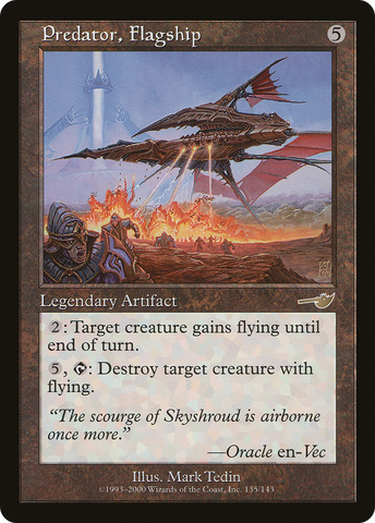 Predator, Flagship (NMS-135)  Foil - Nemesis