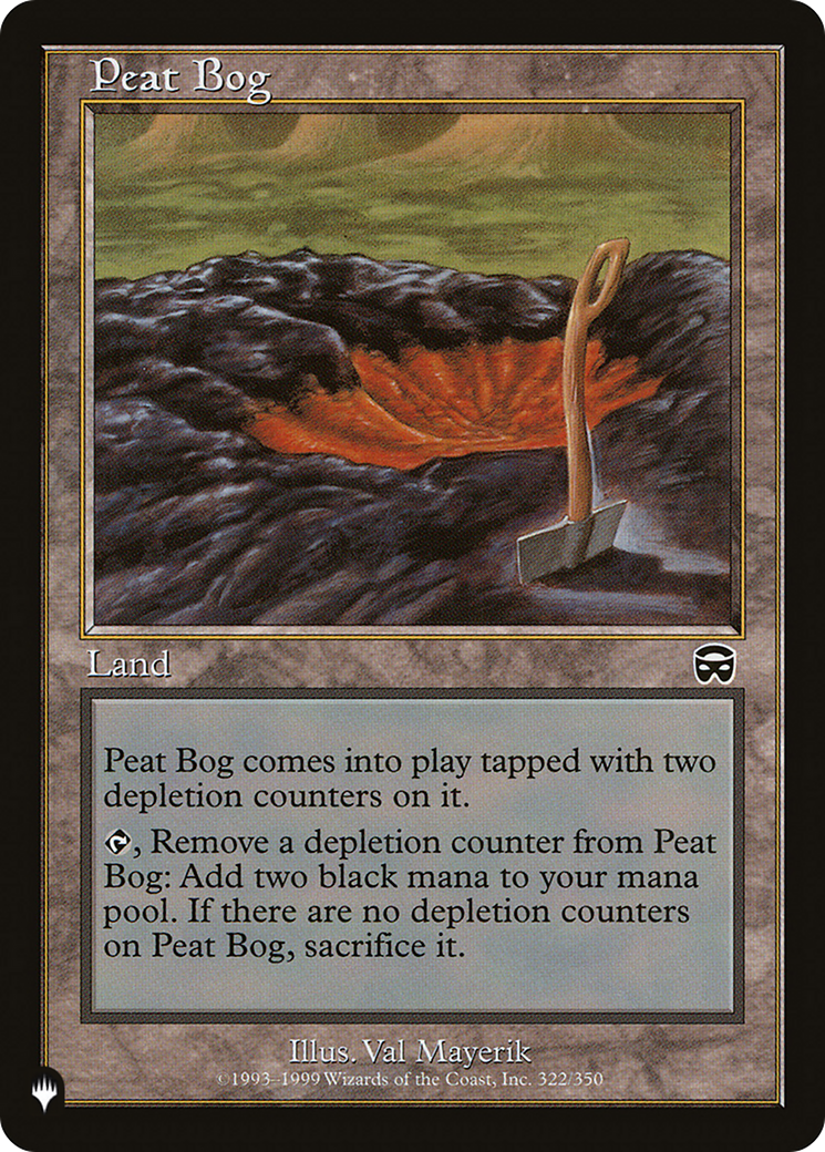 Peat Bog (LIST-322/350)  - The List