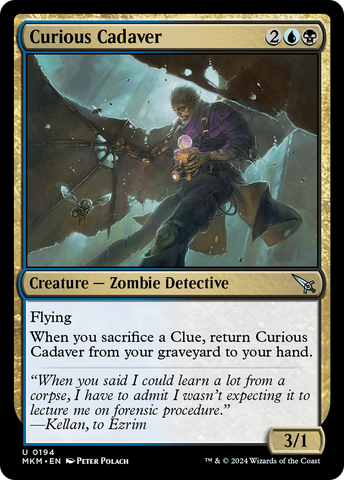Curious Cadaver (MKM-194)  Foil - Murders at Karlov Manor