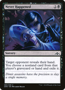 Never Happened (GRN-080)  Foil - Guilds of Ravnica