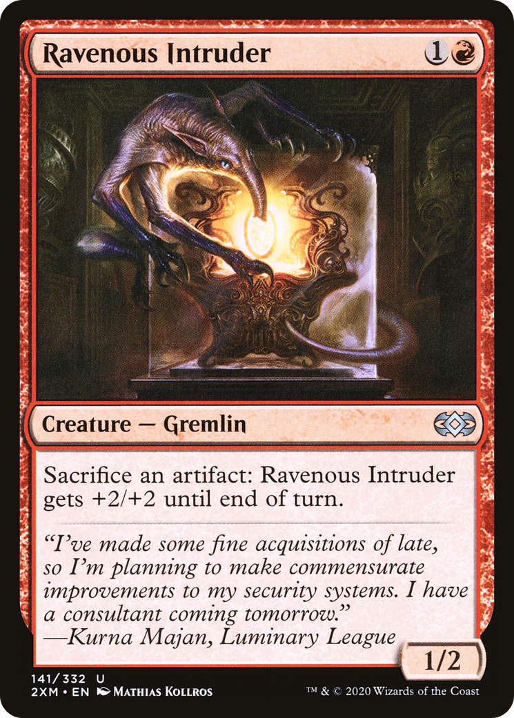 Ravenous Intruder (2XM-141)  Foil - Double Masters
