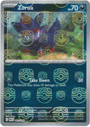 Zorua (Master Ball Pattern) 061/086  - Holofoil SV White Flare - Common