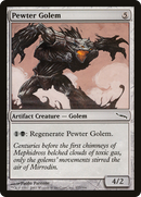 Pewter Golem (MRD-227)  - Mirrodin