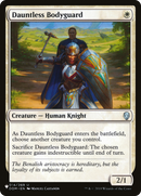Dauntless Bodyguard (LIST-DOM-14)  - The List