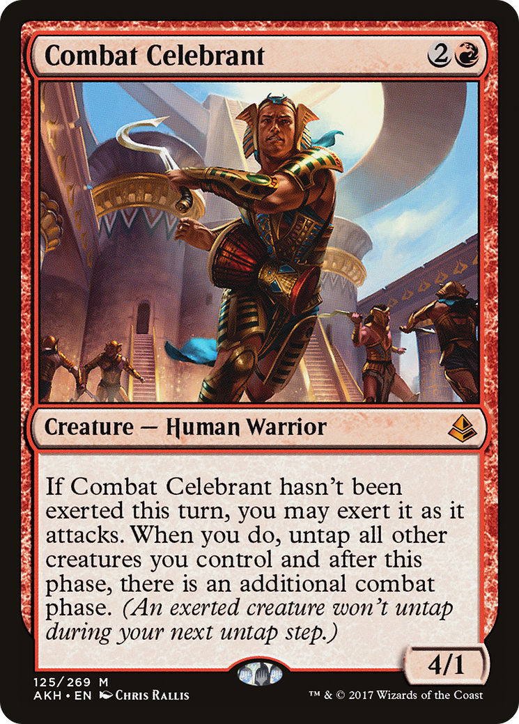 Combat Celebrant (AKH-125)  Foil - Amonkhet