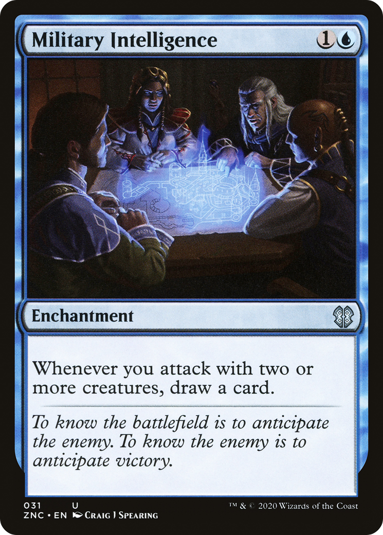 Military Intelligence (ZNC-031)  - Zendikar Rising Commander