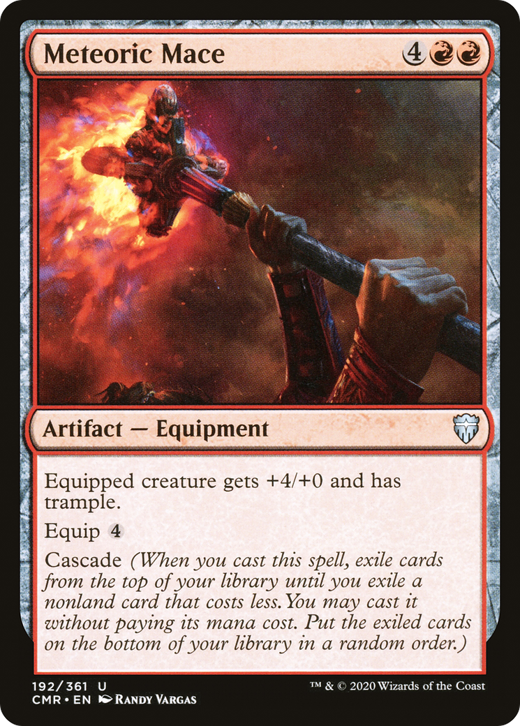Meteoric Mace (CMR-192)  - Commander Legends
