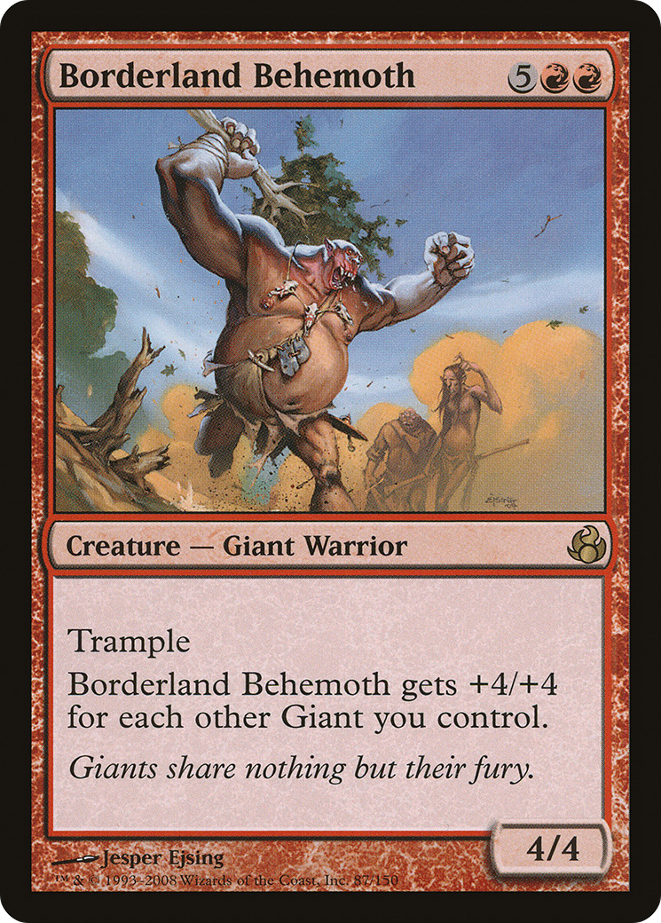 Borderland Behemoth (MOR-087)  - Morningtide