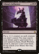 Liliana's Influence (AKH-277)  - Amonkhet