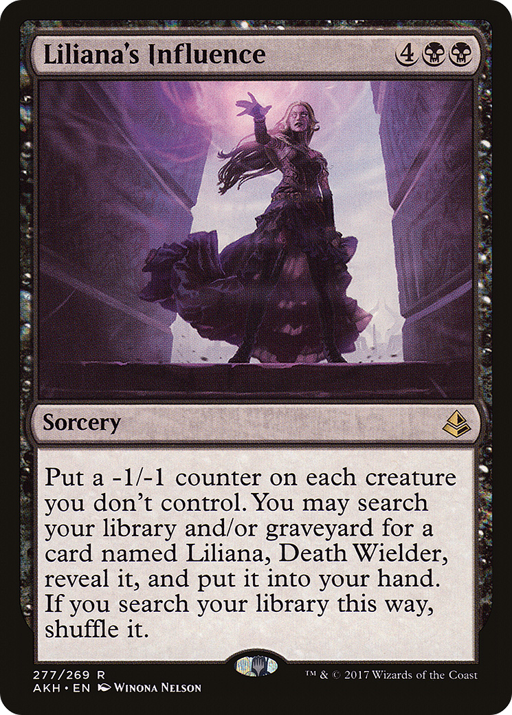Liliana's Influence (AKH-277)  - Amonkhet