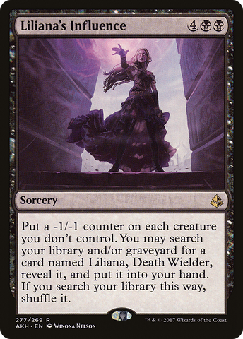 Liliana's Influence (AKH-277)  - Amonkhet