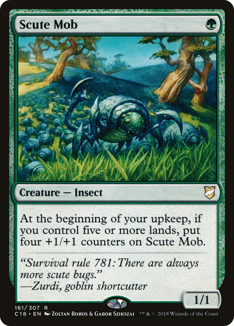 Scute Mob (C18-161)  - Commander 2018