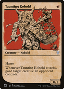 Taunting Kobold (Showcase) (CLB-404)  Foil - Commander Legends: Battle for Baldur's Gate: (Showcase)