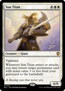 Sun Titan (BLC-157) - Bloomburrow Commander