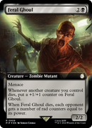 Feral Ghoul (Extended Art) (Surge Foil) (PIP-909)  Foil - Fallout: (Extended Art)