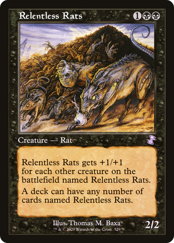 Relentless Rats (TSR-329)  - Time Spiral Remastered