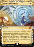 Teferi's Protection (STA-011)  - Strixhaven Mystical Archive: (Showcase) (Borderless)