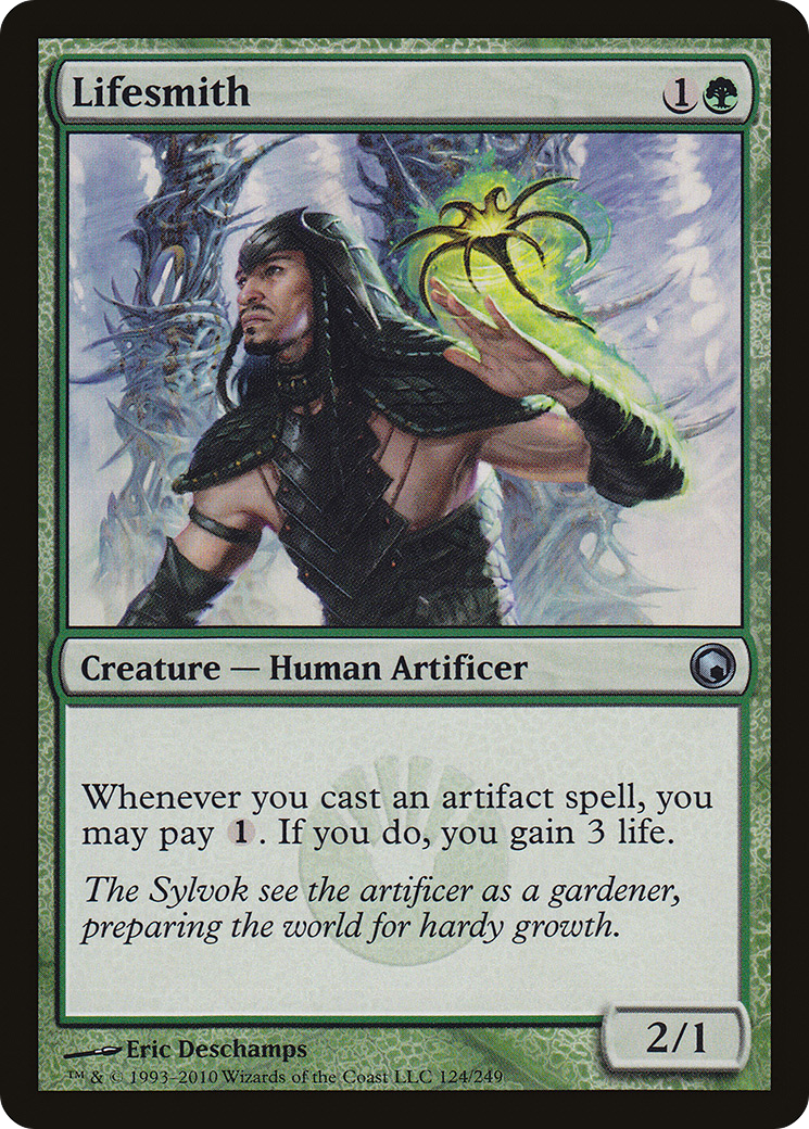 Lifesmith (SOM-124)  - Scars of Mirrodin