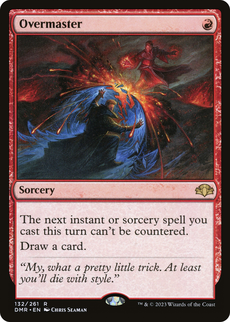 Overmaster (DMR-132)  Foil - Dominaria Remastered