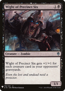 Wight of Precinct Six (LIST-C16-118)  - The List