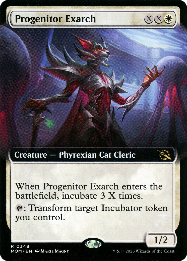 Progenitor Exarch (Extended Art) (MOM-348)  - March of the Machine: (Extended Art)