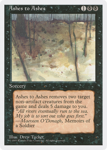 Ashes to Ashes (4ED-)  - Fourth Edition