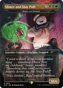 Slimer and Stay Puft - Yargle and Multani (Rainbow Foil) (SLD-872)  Foil - Secret Lair Drop / Slimer and Stay Puft (Borderless)