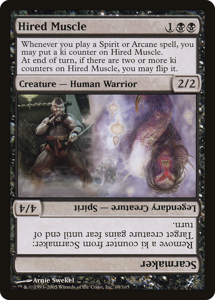 Hired Muscle (BOK-069)  Foil - Betrayers of Kamigawa