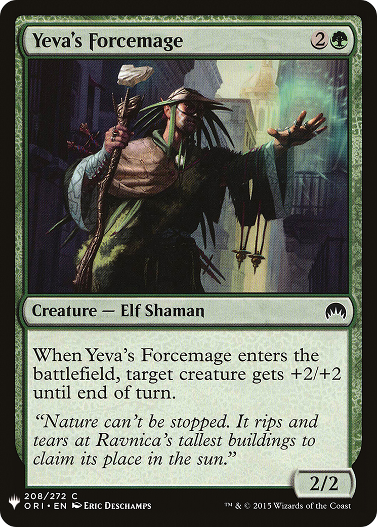 Yeva's Forcemage (LIST-ORI-208)  - The List