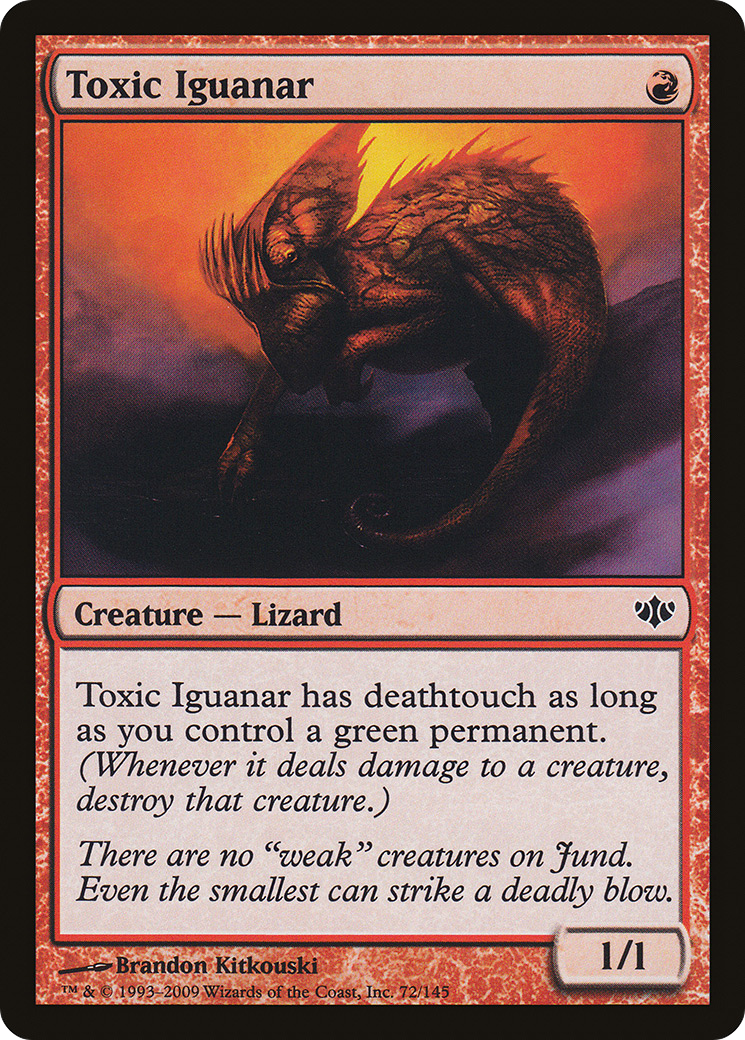Toxic Iguanar (CON-072)  - Conflux