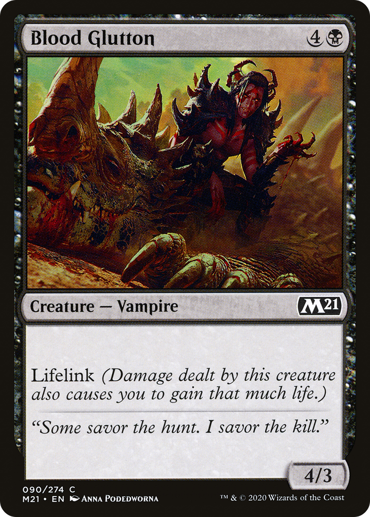 Blood Glutton (M21-090)  Foil - Core Set 2021