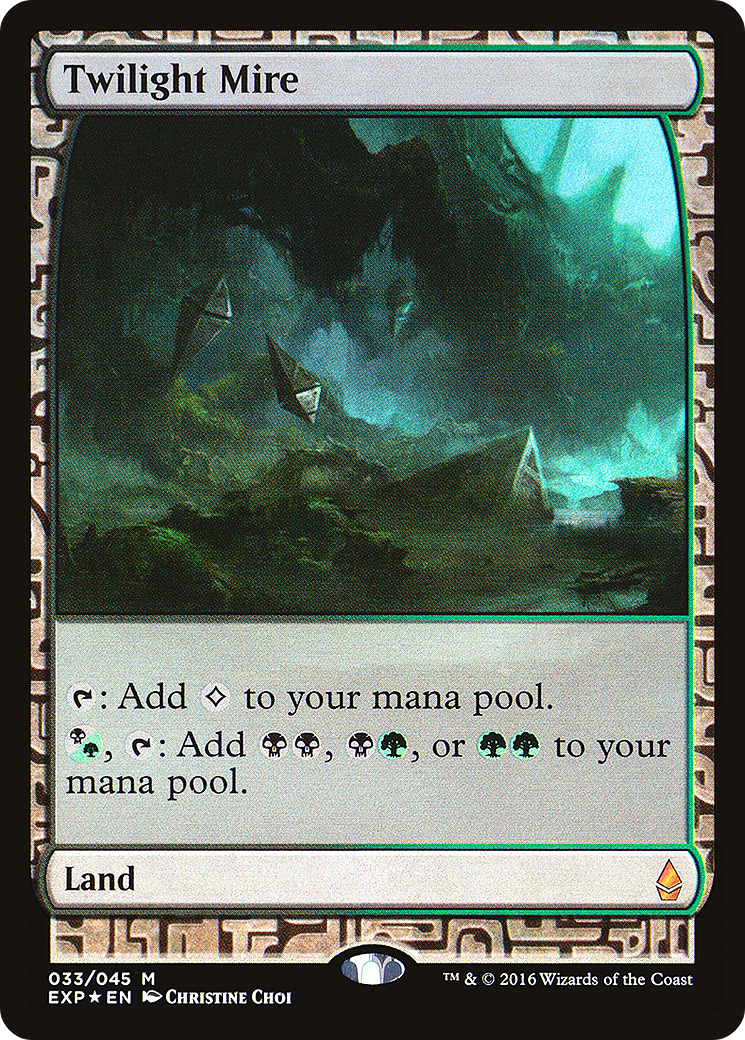 Twilight Mire (EXP-033)  Foil - Zendikar Expeditions