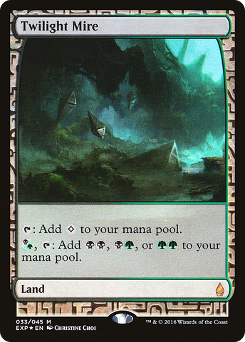 Twilight Mire (EXP-033)  Foil - Zendikar Expeditions