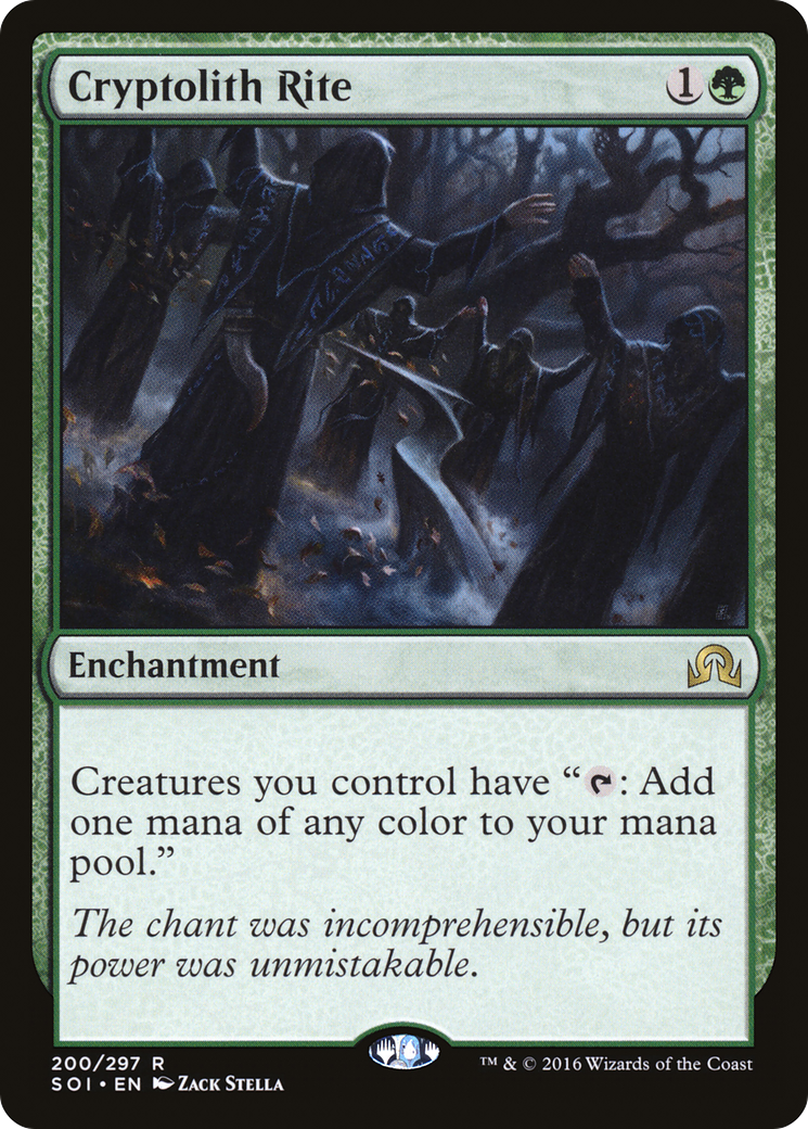 Cryptolith Rite (SOI-200)  Foil - Shadows over Innistrad