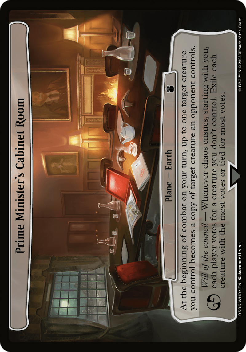 Prime Minister's Cabinet Room (WHO-596)  - Doctor Who