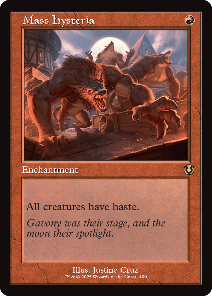Mass Hysteria (Retro Frame) (INR-400)  - Innistrad Remastered