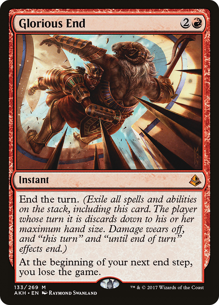 Glorious End (AKH-133)  - Amonkhet