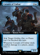 Corsairs of Umbar (Extended Art) (LTC-102)  - Tales of Middle-earth Commander: (Extended Art)