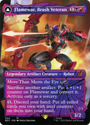 Flamewar, Brash Veteran (Shattered Glass) (BOT-024)  - Transformers: (shatteredglass, convertdfc) (Borderless)