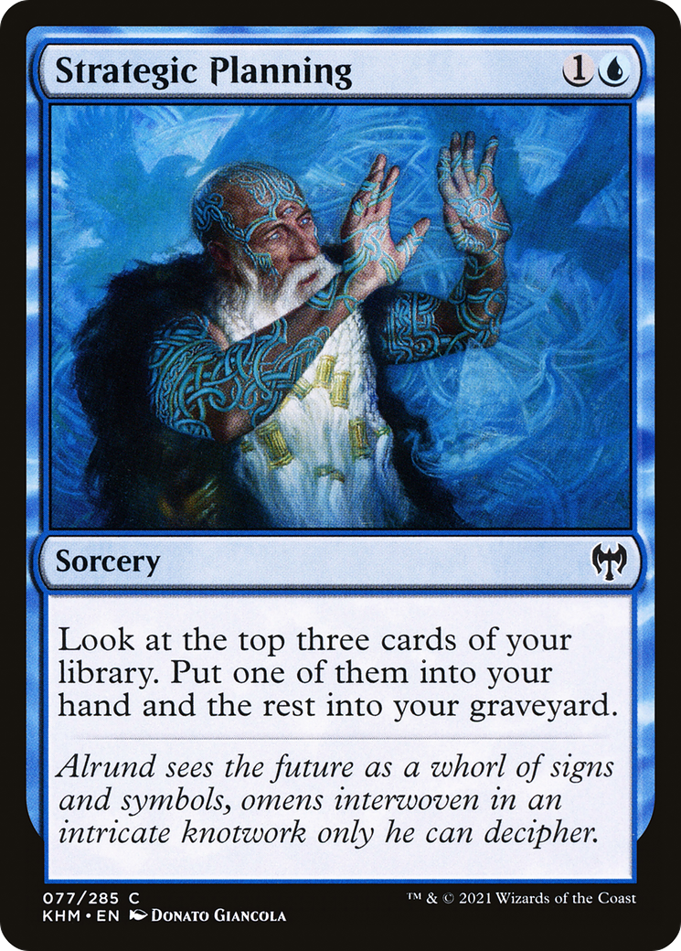 Strategic Planning (KHM-077)  Foil - Kaldheim