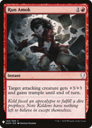 Run Amok (LIST-DOM-140)  - The List