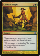 Colossal Might (ARB-051)  Foil - Alara Reborn
